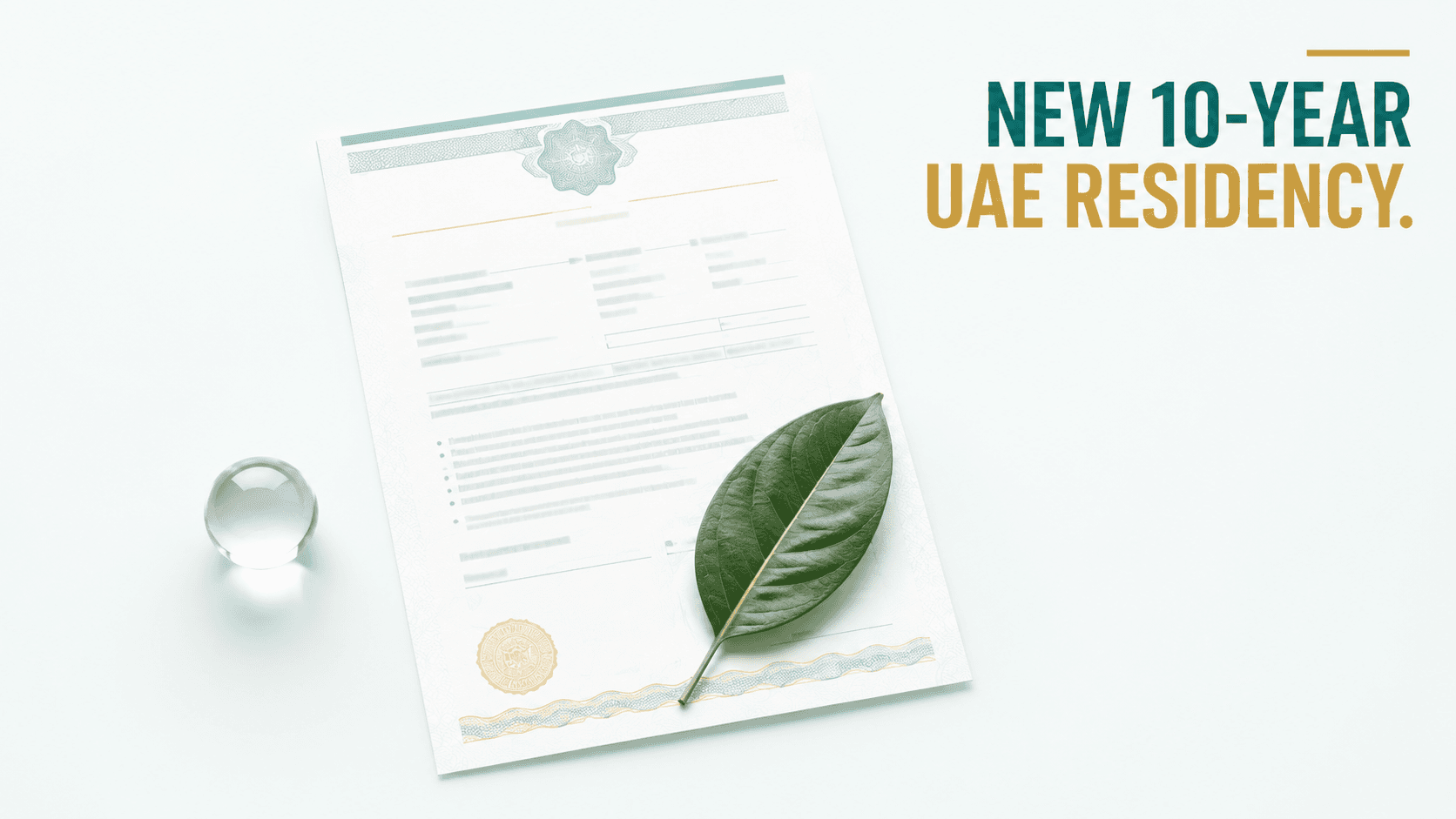 The UAE Blue Residency Visa Guide 2026: Requirements for the New 10-Year Sustainability Pathway