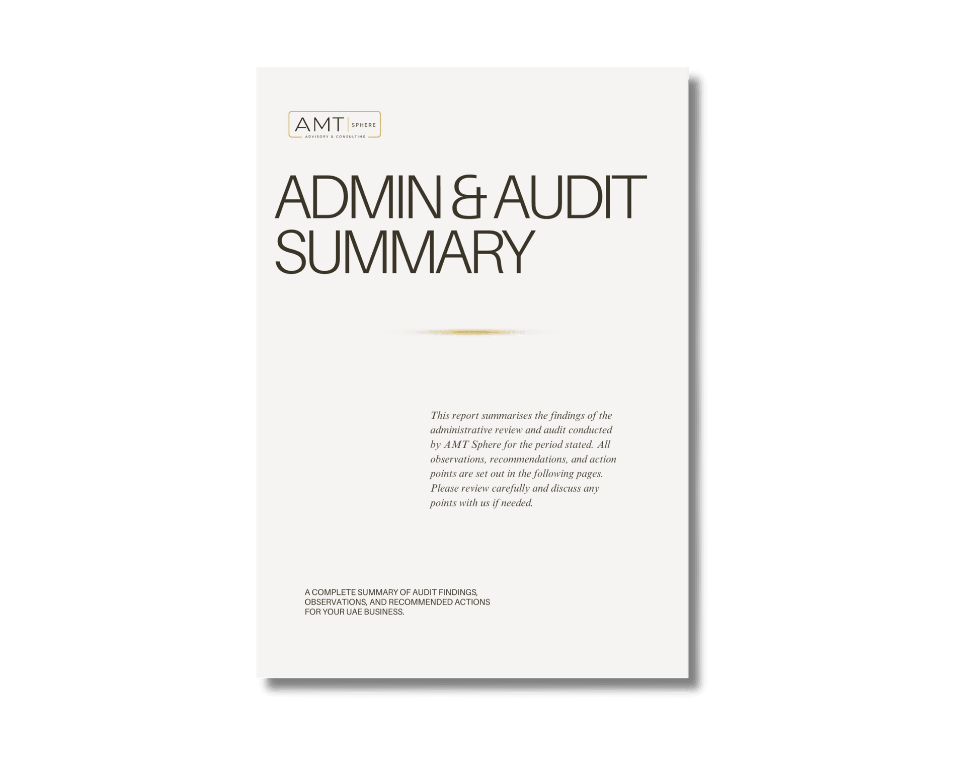 Admin & Audit service