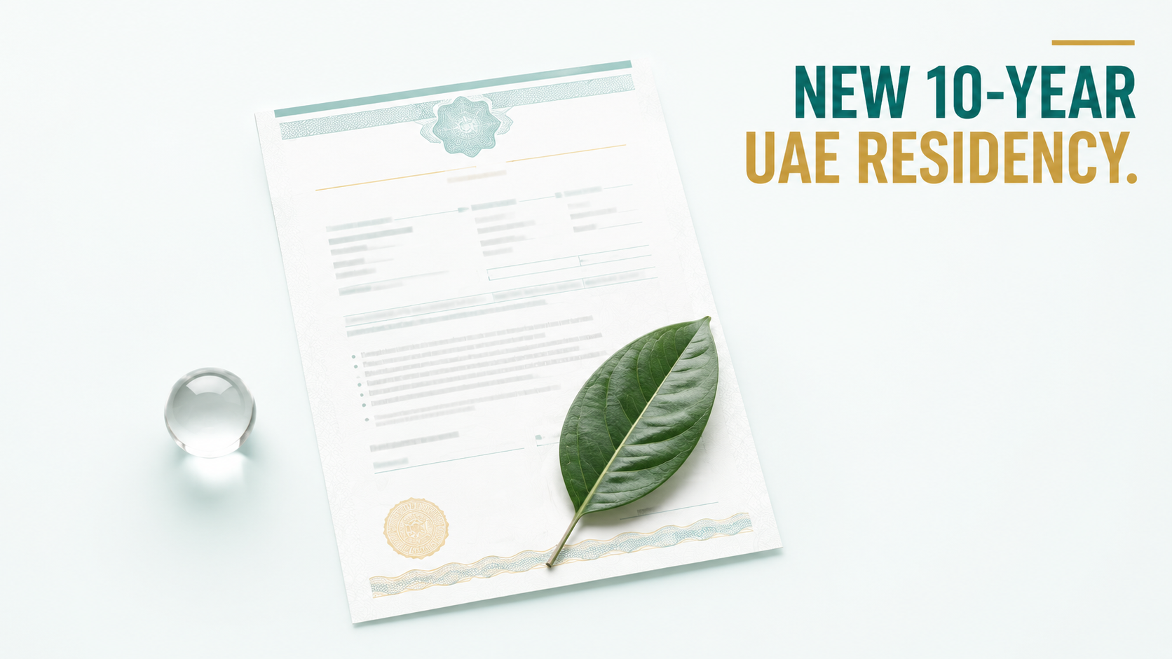 The UAE Blue Residency Visa Guide 2026: Requirements for the New 10-Year Sustainability Pathway